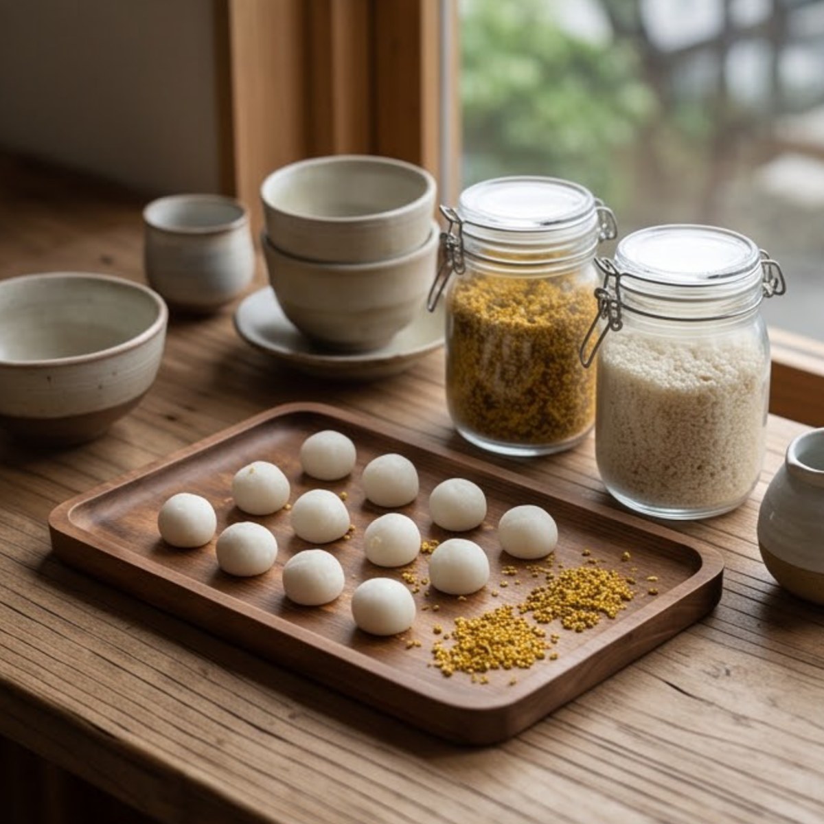 山雾、餐台与手作的下午