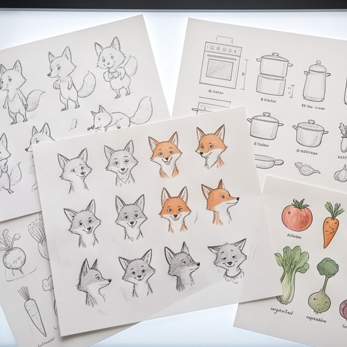 插画作品