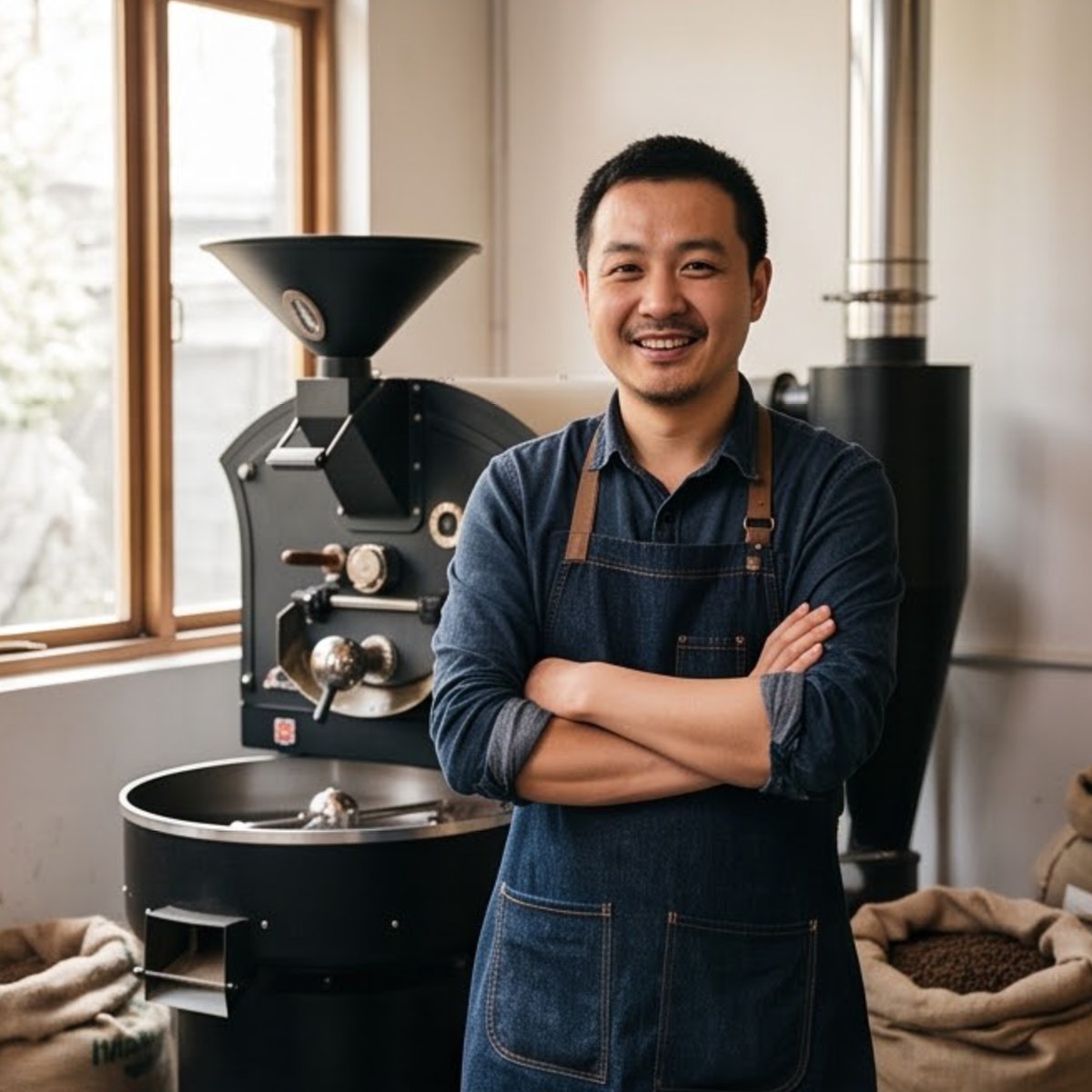 来店里坐坐，喝一杯当天的好咖啡