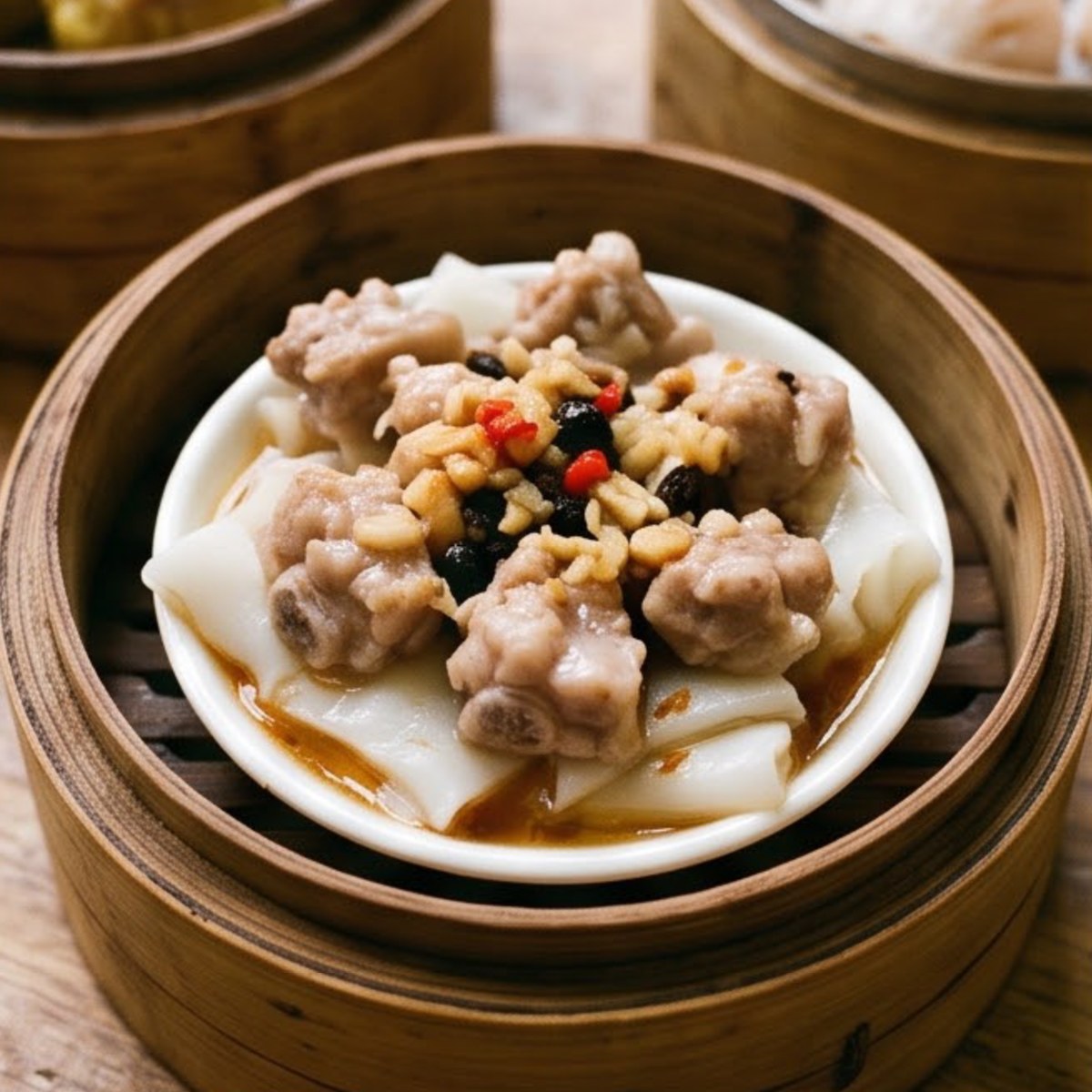 茶楼点心牌 · 一盅两件