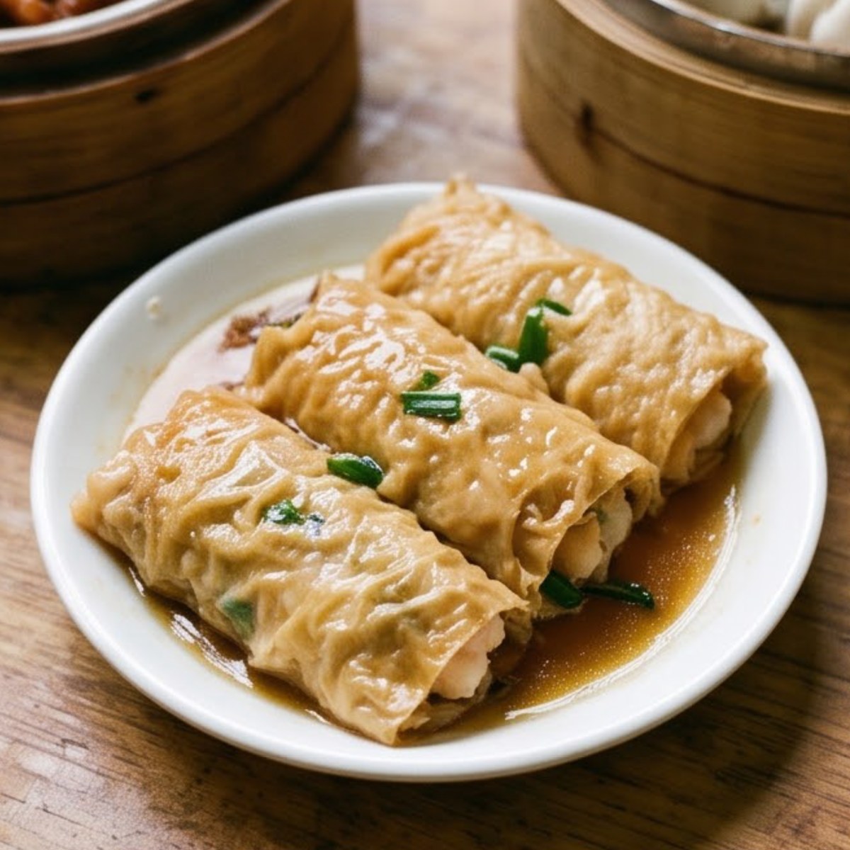 茶楼点心牌 · 一盅两件