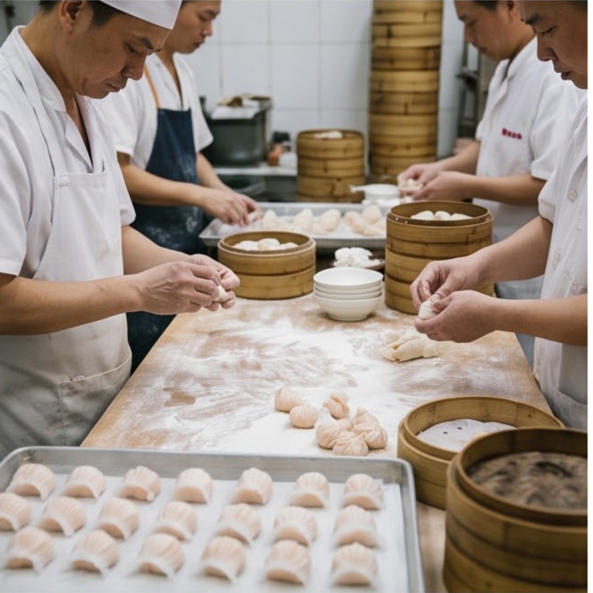 骑楼、蒸笼与圆桌的日常