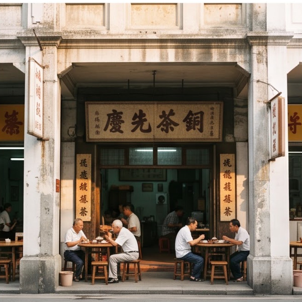 五平茶楼 · 广州西关粤式茶楼 | 手工虾饺 · 一盅两件