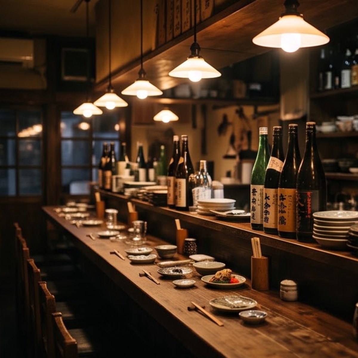 炭、酒与暖帘下的夜