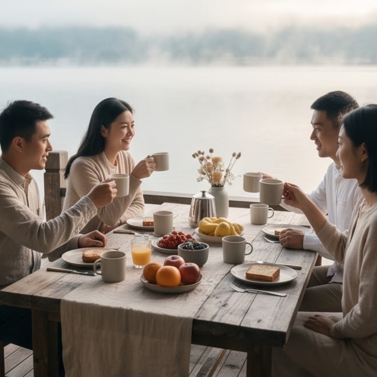 客片与仪式现场