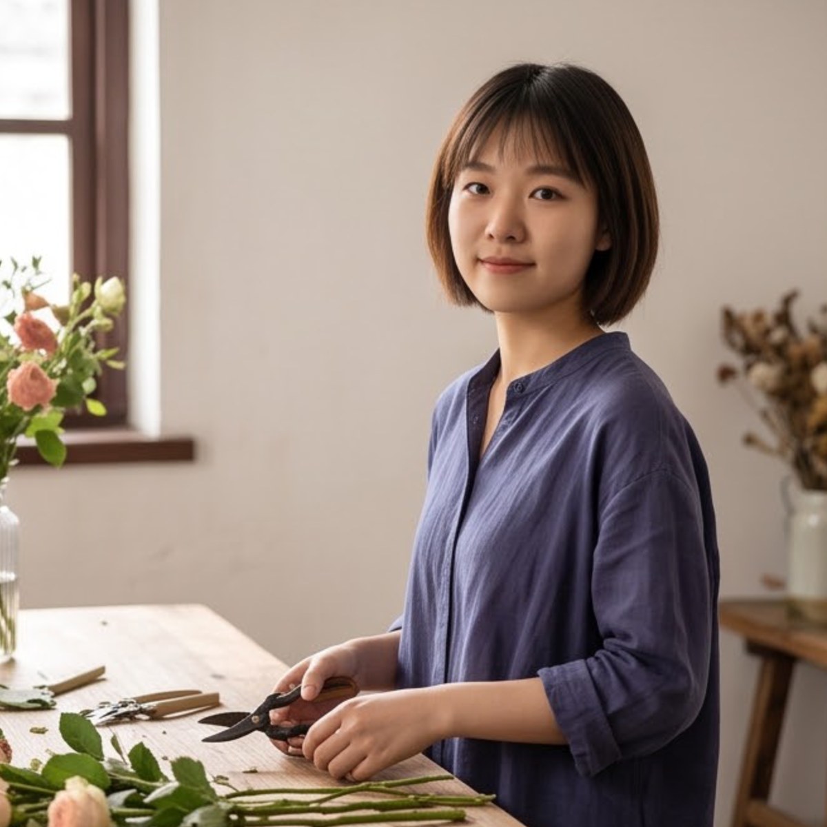 他们与花的故事